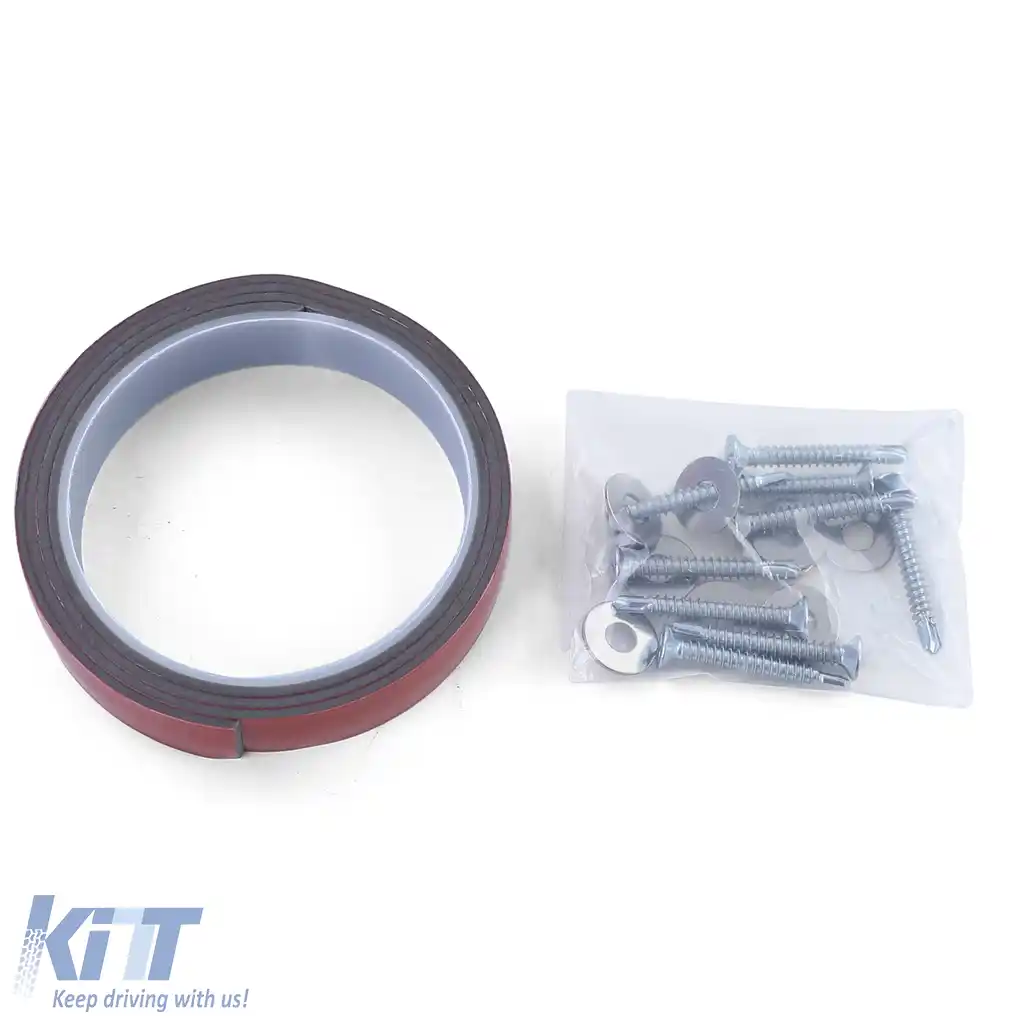 Spoiler frontal de performanță negru lucios, potrivit pentru BMW Seria 3 E90 E91 05-08-image-6202879