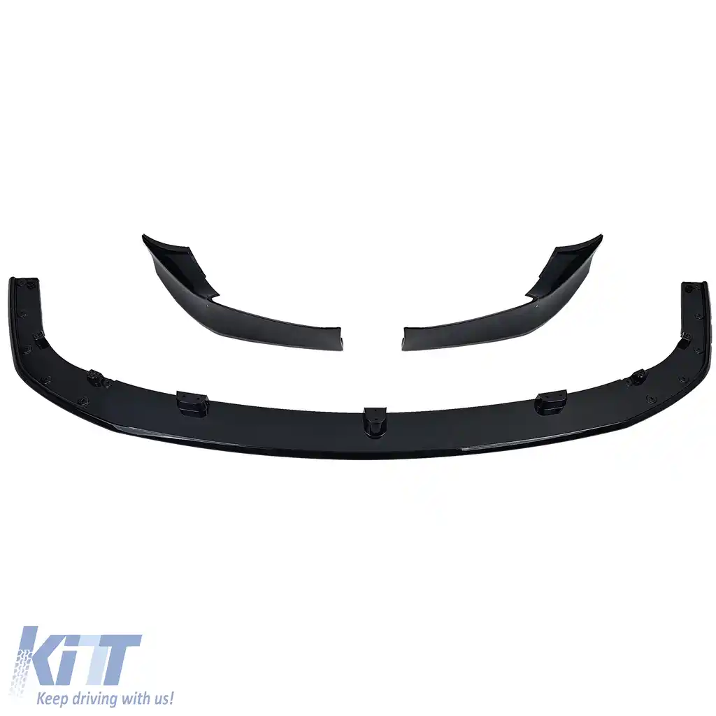 Spoiler frontal de performanță sportivă Gloss Black potrivit pentru BMW Seria 5 E60 E61-image-6203035