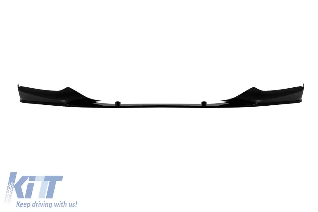 Spoiler frontal de tip M Performance Design Design, potrivit pentru BMW Seria 5 G30, G31 cu bara M-Technic după 2017, negru lucios