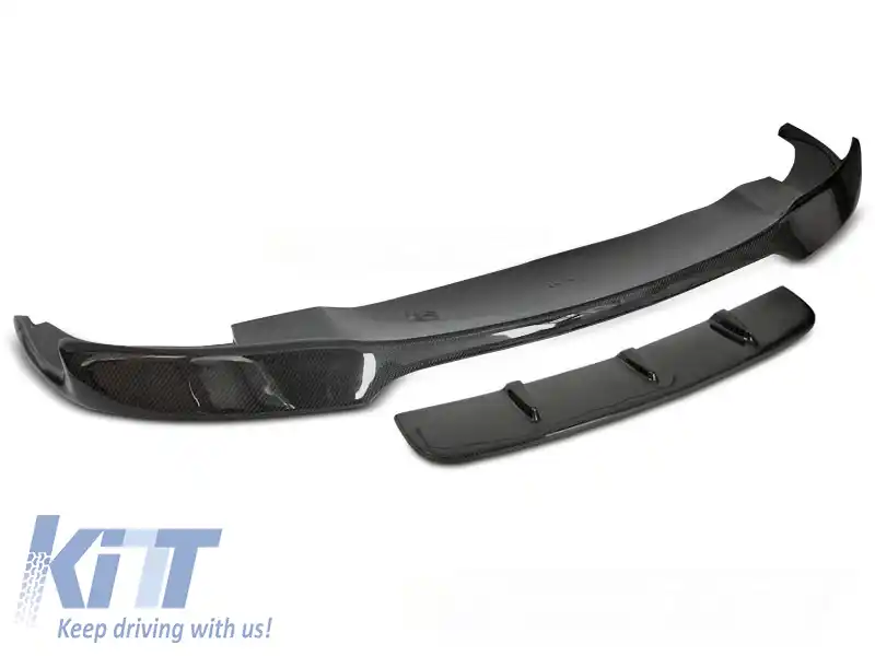SPOILER FRONTAL DIN CARBON STIL SPORT se potrivește pentru BMW F10 11-13