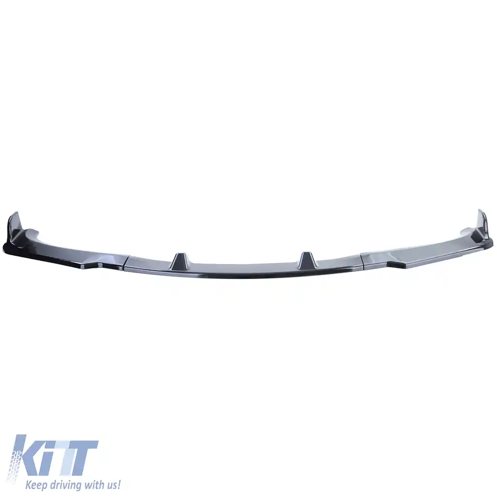 Spoiler frontal lip bumper negru lucios, potrivit pentru BMW Seria 3 E90 E91 2008-2013-image-6196918