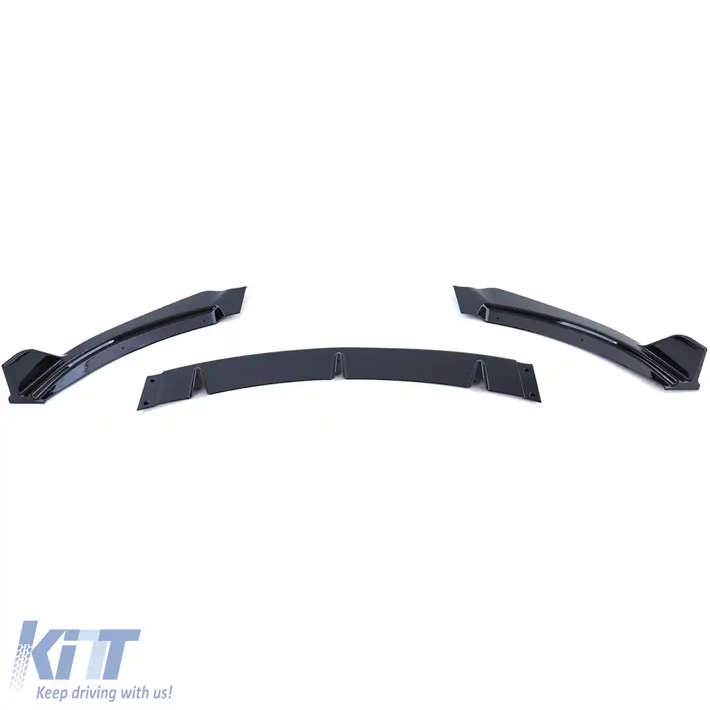 Spoiler frontal lip bumper negru lucios, potrivit pentru Mazda MX5 NC facelift 2008-2014-image-6200167