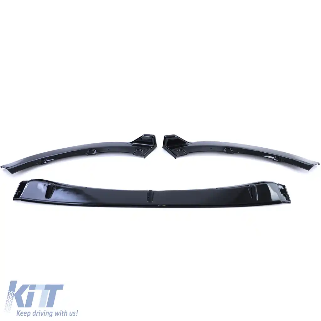 Spoiler frontal lip bumper negru lucios potrivit pentru Mazda MX5 ND din 2015-image-6202330