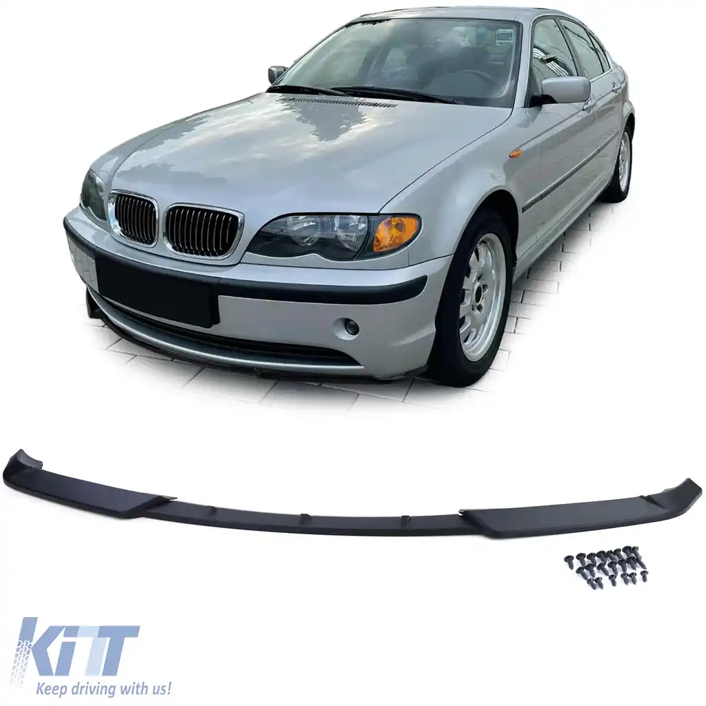 Spoiler frontal lip pentru aspect performant pentru BMW Seria 3 E46 sedan touring 2001-2005