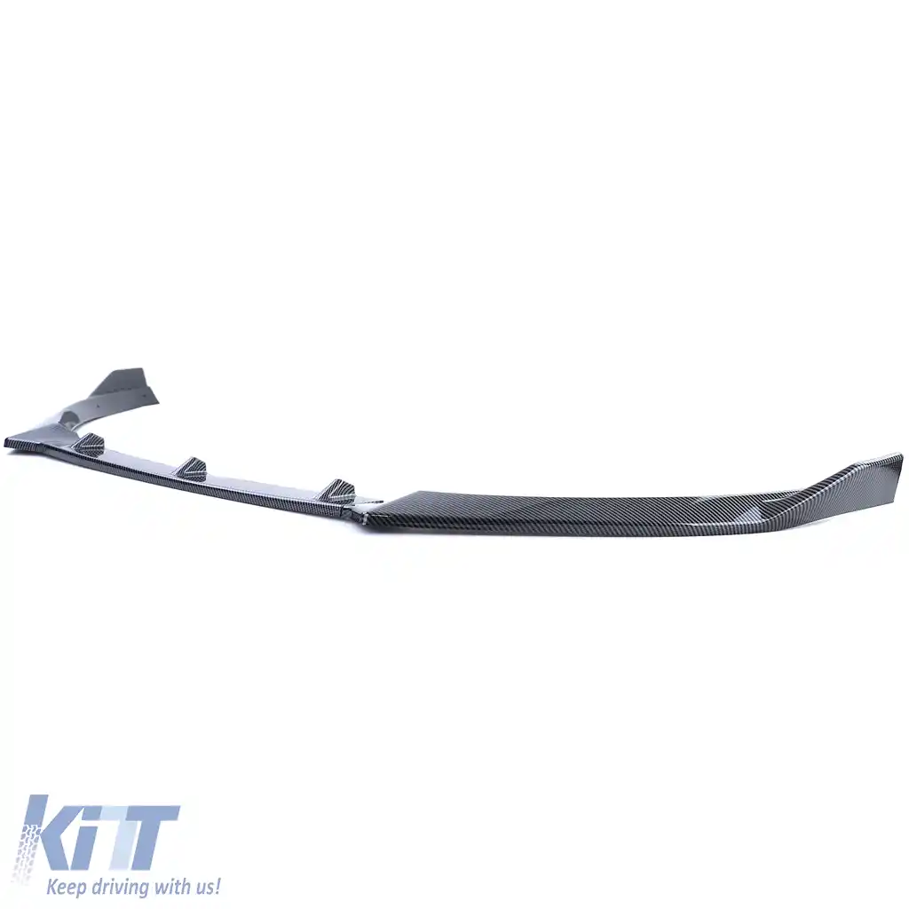 Spoiler frontal lip performanță aspect carbon potrivit pentru VW Golf 6 5K1 2008-2012-image-6192245