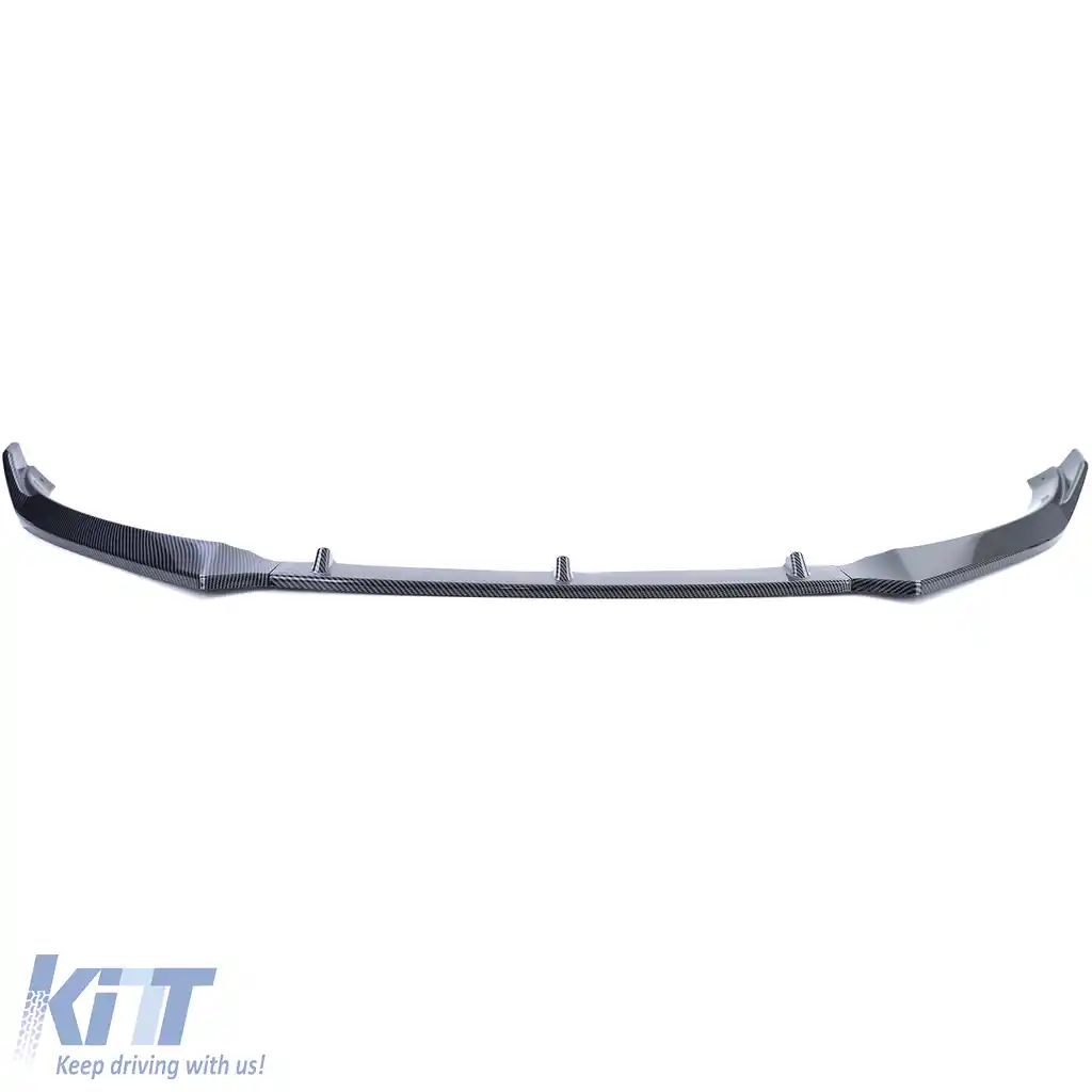 Spoiler frontal lip performanță aspect carbon potrivit pentru VW Golf 6 5K1 2008-2012-image-6192247