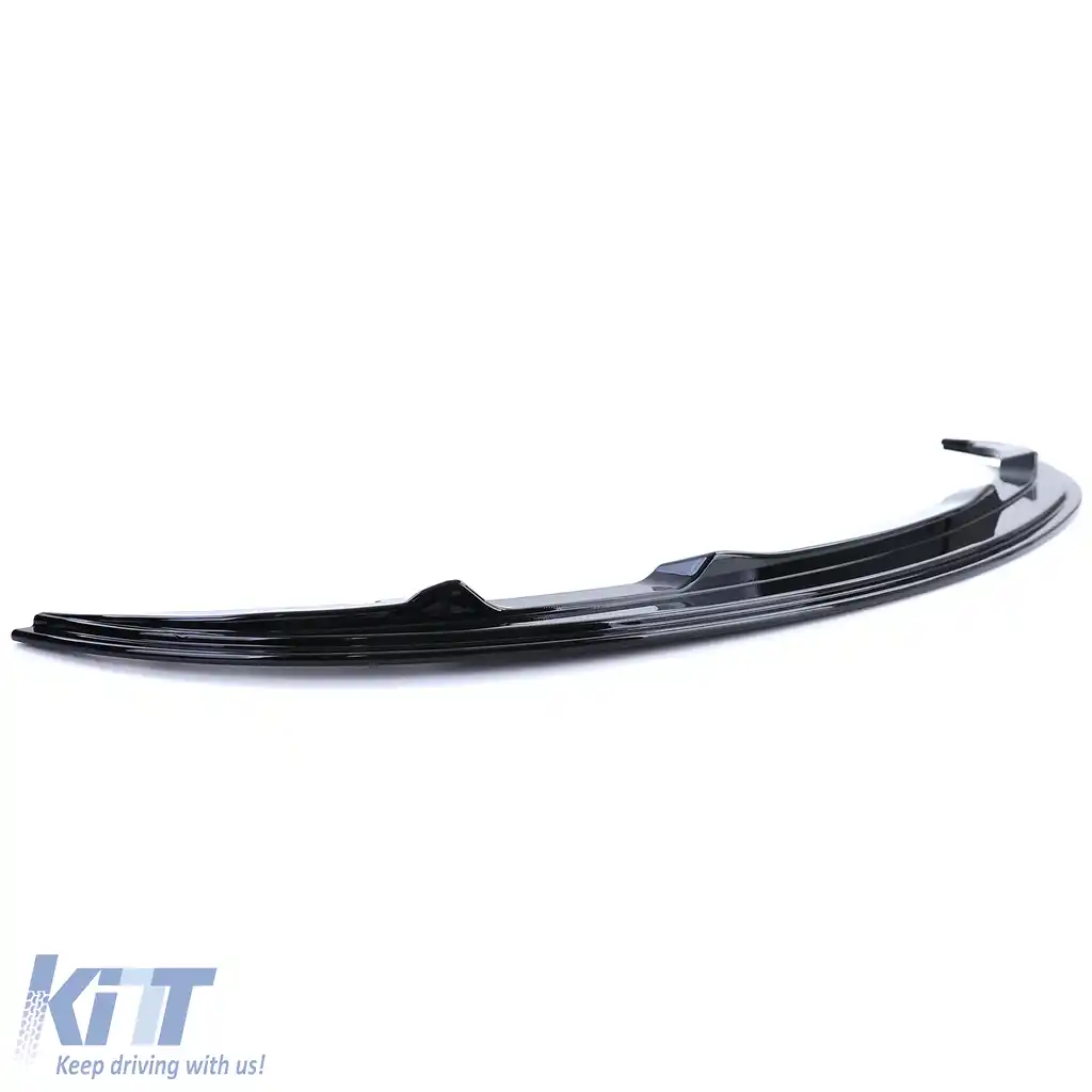 Spoiler frontal lipă performanță negru lucios, potrivit pentru BMW Seria 3 E90 E91 2008-2012-image-6201701