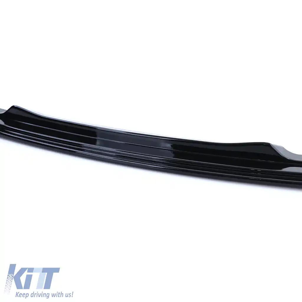 Spoiler frontal lipă performanță negru lucios, potrivit pentru BMW Seria 3 E90 E91 2008-2012-image-6201702