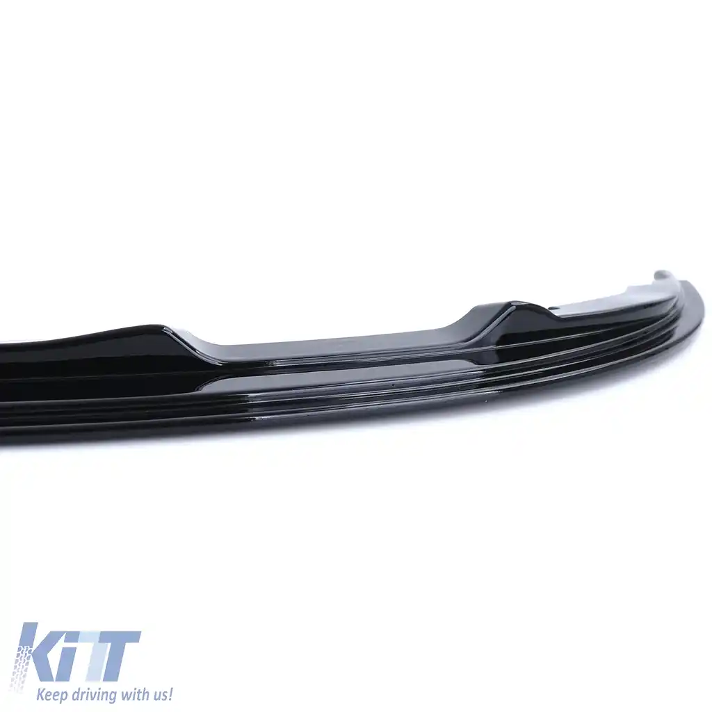 Spoiler frontal lipă performanță negru lucios, potrivit pentru BMW Seria 3 E90 E91 2008-2012-image-6201703