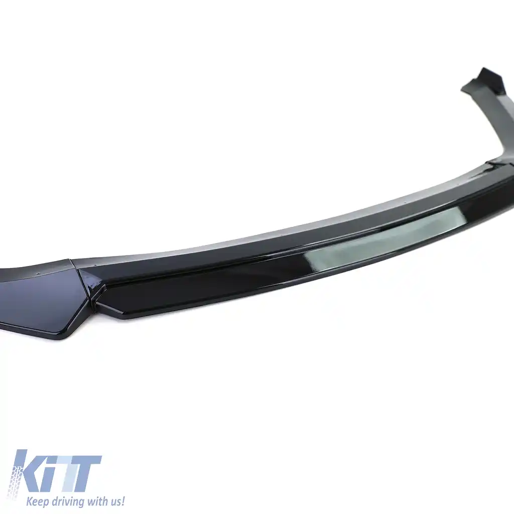 Spoiler frontal lipă performanță negru lucios potrivit pentru Seat Leon 5F Cupra 12-20-image-6203724
