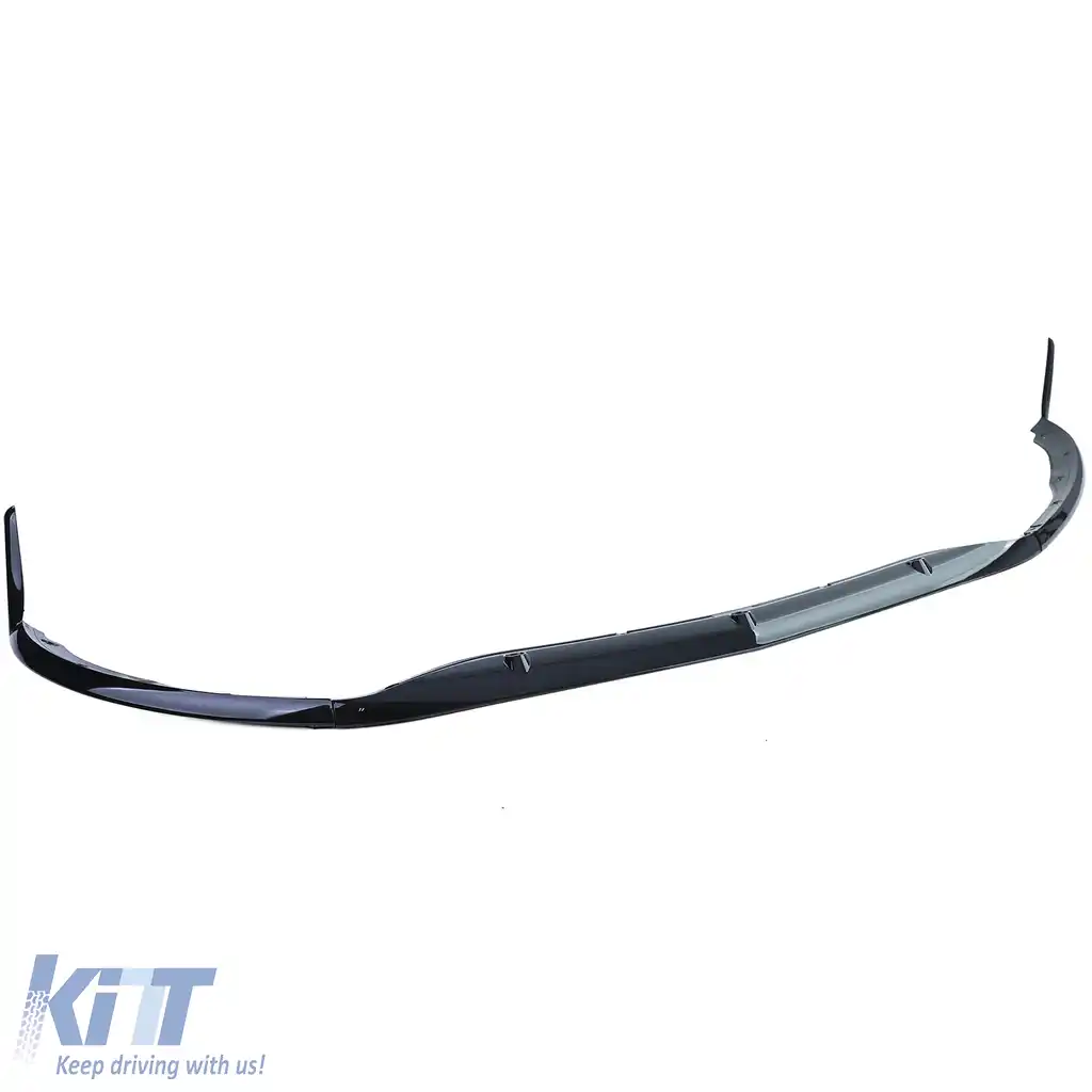 Spoiler frontal lip sport look negru lucios, potrivit pentru Mercedes C W205 S205 14-21-image-6203883