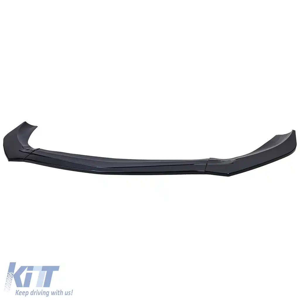 Spoiler frontal lip sport negru lucios, potrivit pentru Mercedes A W177 V177 din 2018-image-6194395
