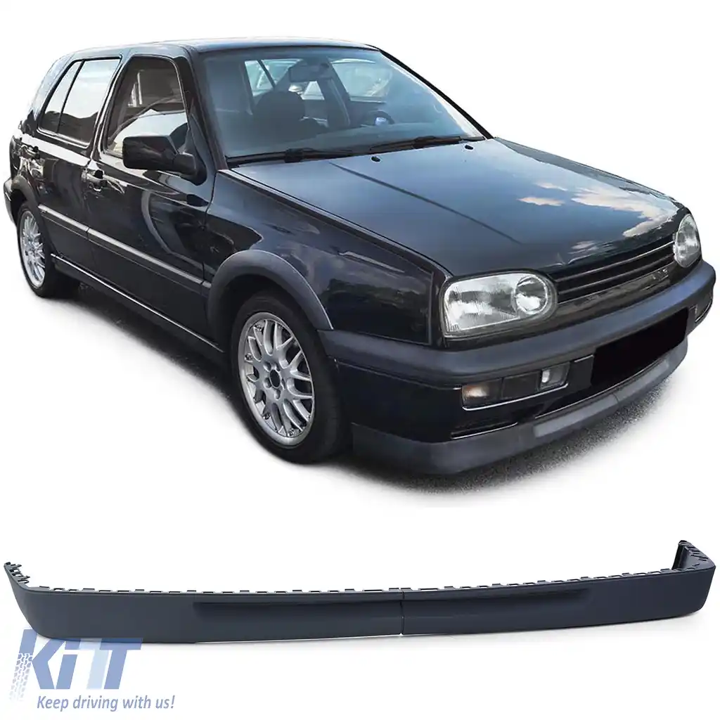 Spoiler frontal lip sport pentru VW Golf 3 sedan, break, cabriolet 91-97