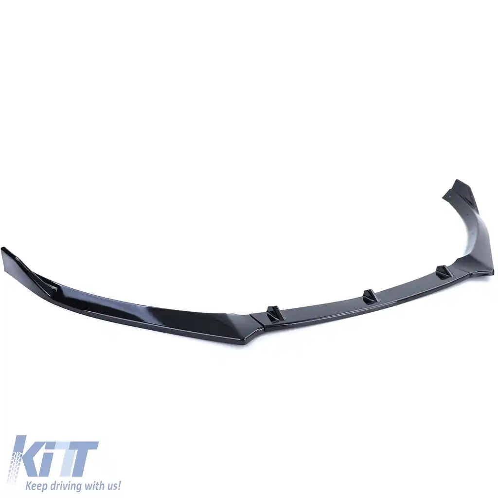 Spoiler frontal lip sport performanță negru lucios potrivit pentru VW Golf 6 2008-2012-image-6200181