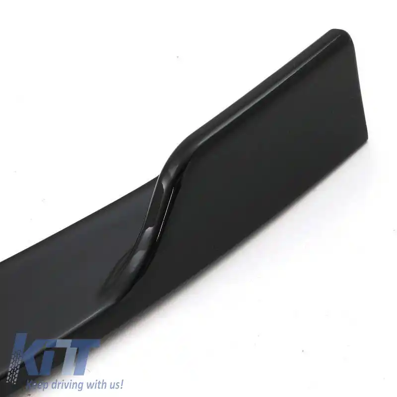 Spoiler frontal potrivit pentru Mercedes-Benz CLA C118 / X118 19-23 A Design Line & A Design 35 Negru lucios 3 buc-image-6325220