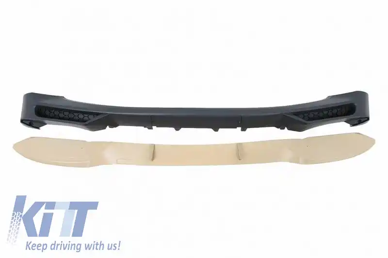 Spoiler frontal potrivit pentru Smart Fortwo 453 14-19 Brabus Look din plastic ABS-image-6329303