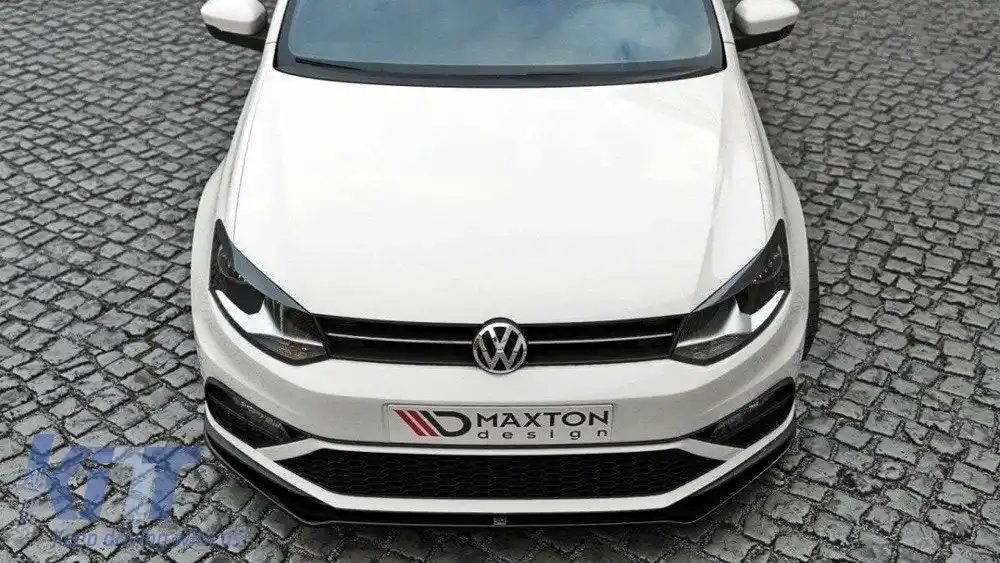 Spoiler frontal potrivit pentru Volkswagen Polo 2014-2017 pentru bara GTI-image-6326272