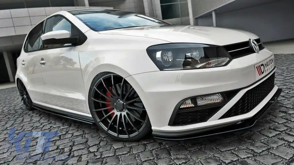 Spoiler frontal potrivit pentru Volkswagen Polo 2014-2017 pentru bara GTI-image-6326273