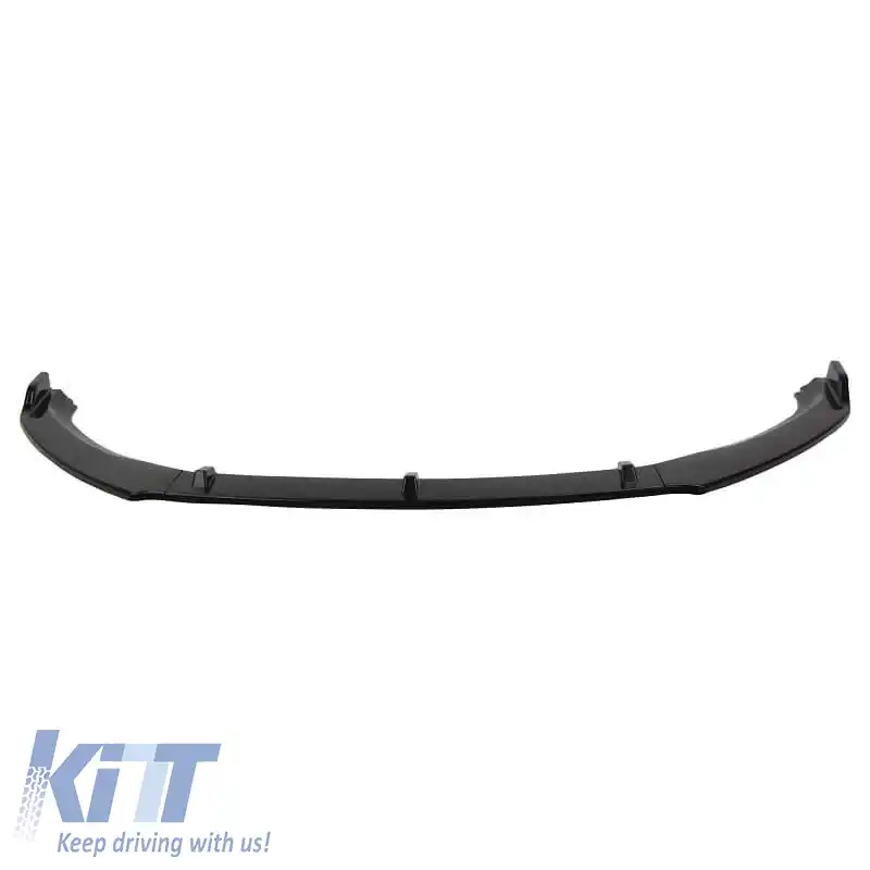 Spoiler frontal potrivit pentru VW Golf VII (7) 12-20 Bumper Standard Negru Mat 3pc-image-6315704