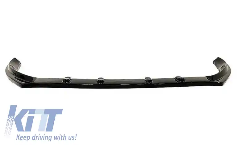 Spoiler frontal potrivit pentru VW Golf VII (7) 12-17 Race Glossy Black Versiune Standard-image-6318463