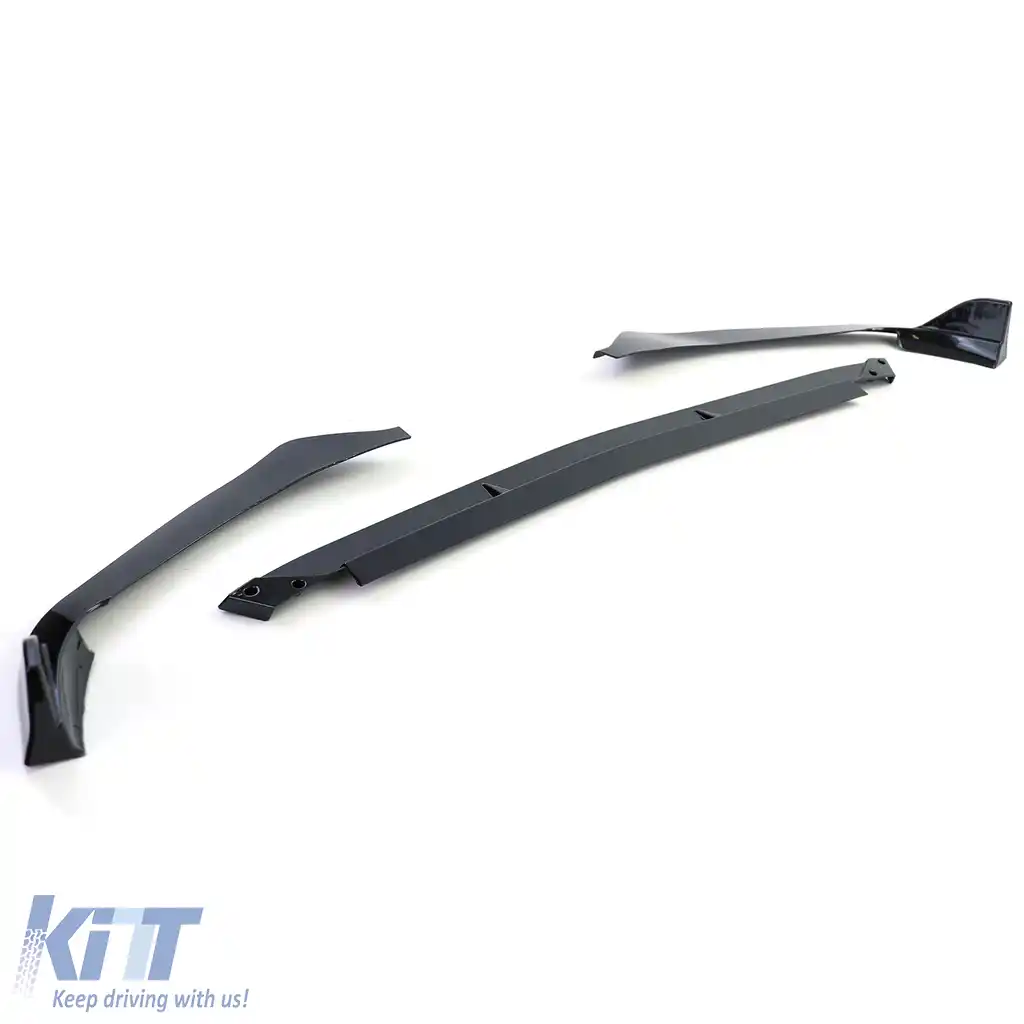 Spoiler frontal sport lip gloss negru, potrivit pentru Mercedes C-Class W206 S206 din 21-image-6203530