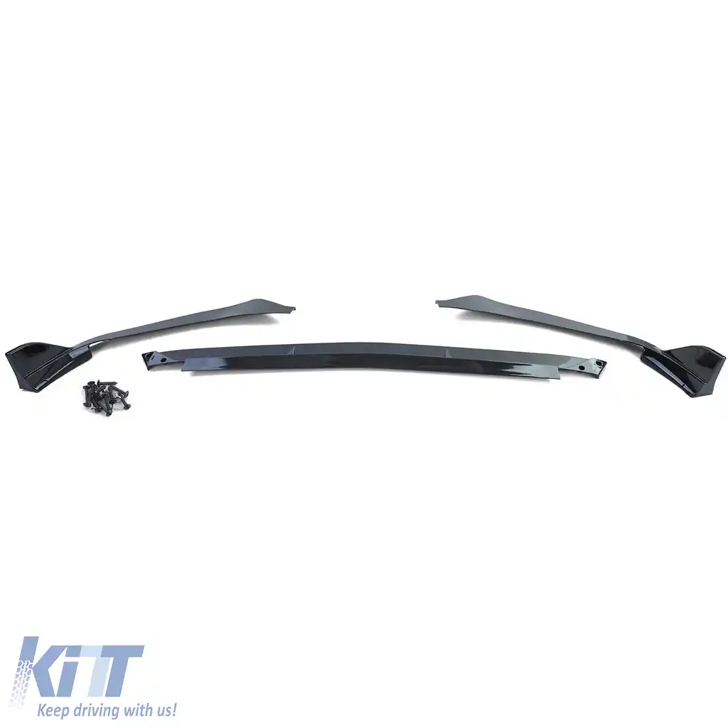 Spoiler frontal sport lip gloss negru, potrivit pentru Mercedes C-Class W206 S206 din 21-image-6203531