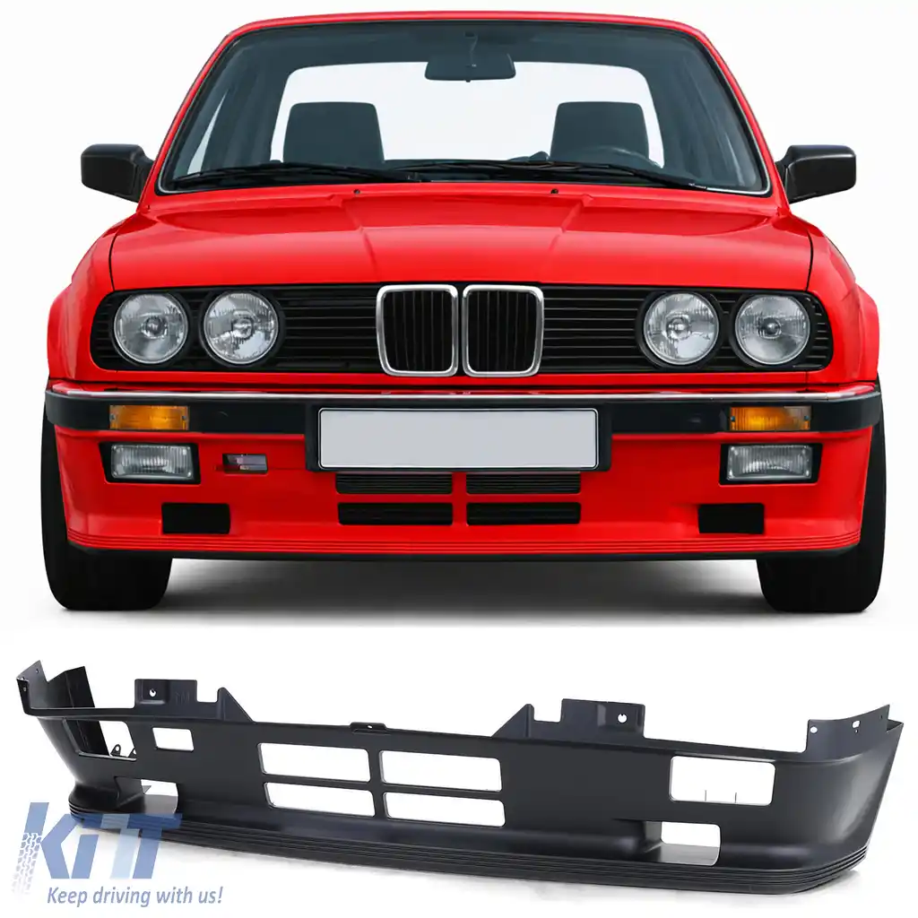 Spoiler frontal tip bumper sport look tip 1 potrivit pentru Seria 3 BMW E30 pre-facelift 82-89