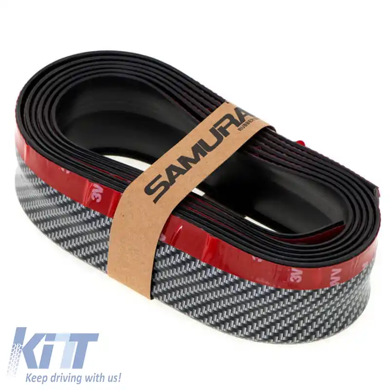 Spoiler frontal universal Samurai Lip Safe & Style 2500mm Carbon 1 buc-image-6299443
