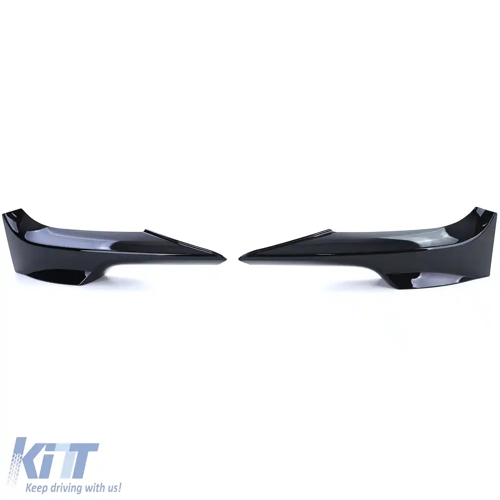 Spoiler fuste frontale negru lucios potrivit pentru BMW Seria 3 E92 E93 06-10-image-6196933