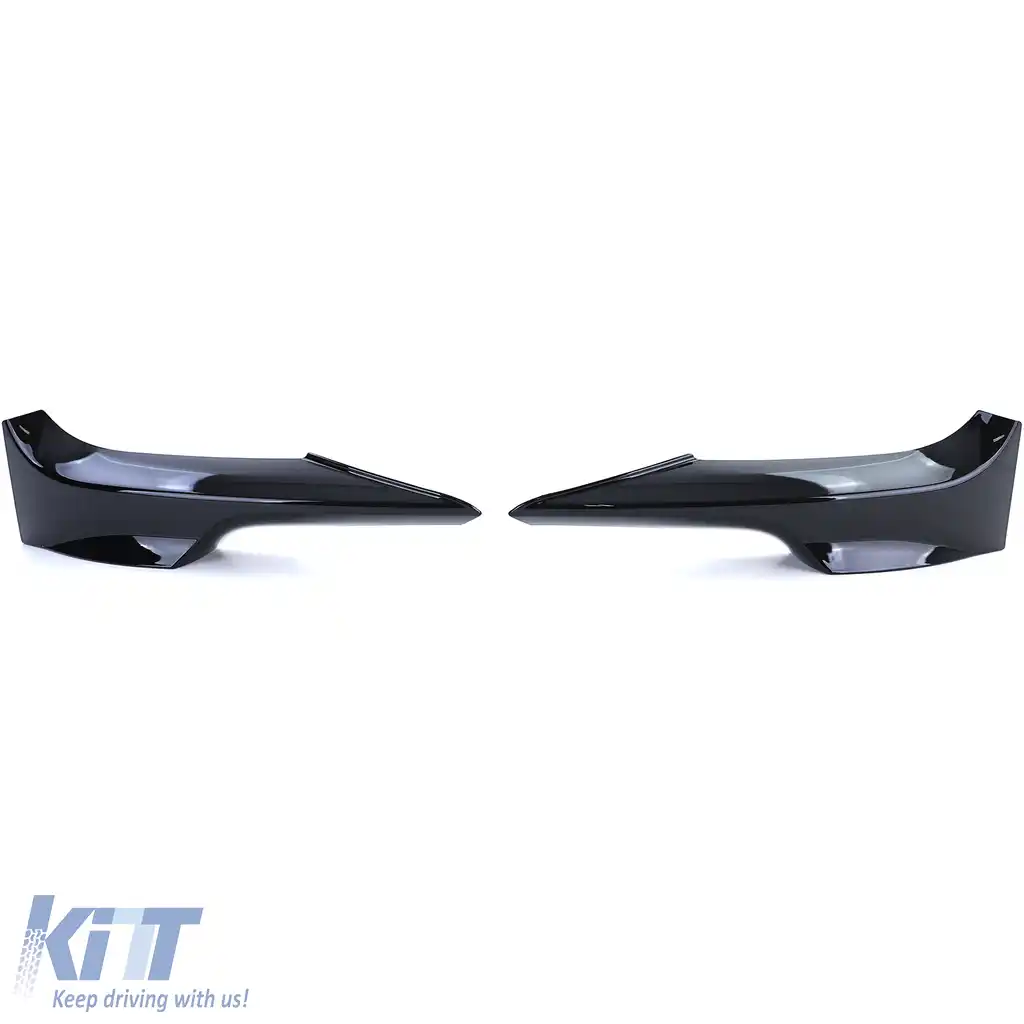 Spoiler fuste frontale negru lucios potrivit pentru BMW Seria 3 E92 E93 06-10-image-6196937
