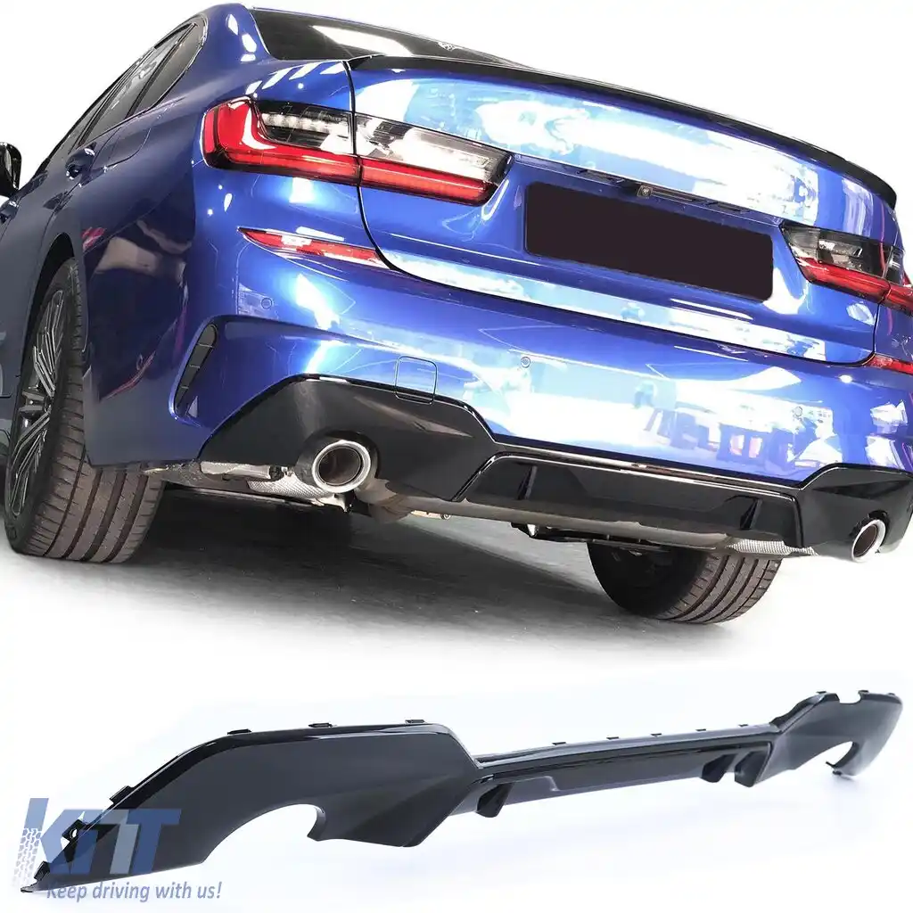 Spoiler, grilă, difuzor, fuste laterale kit de caroserie performant pentru BMW Seria 3 G20 2019-2022-image-6198287