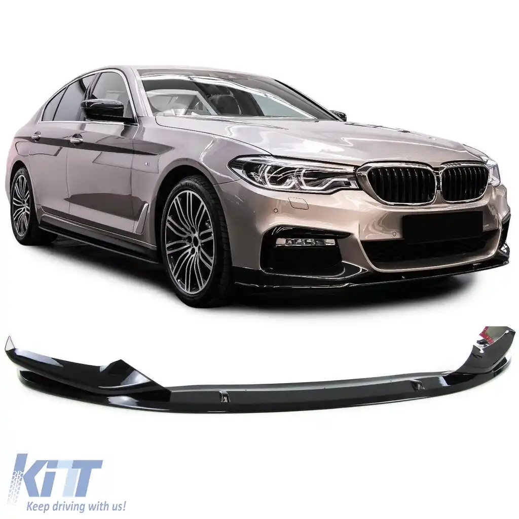 image-15-Spoiler lip bara fata performanta lucioasa potrivita pentru BMW G30 G31 din 16