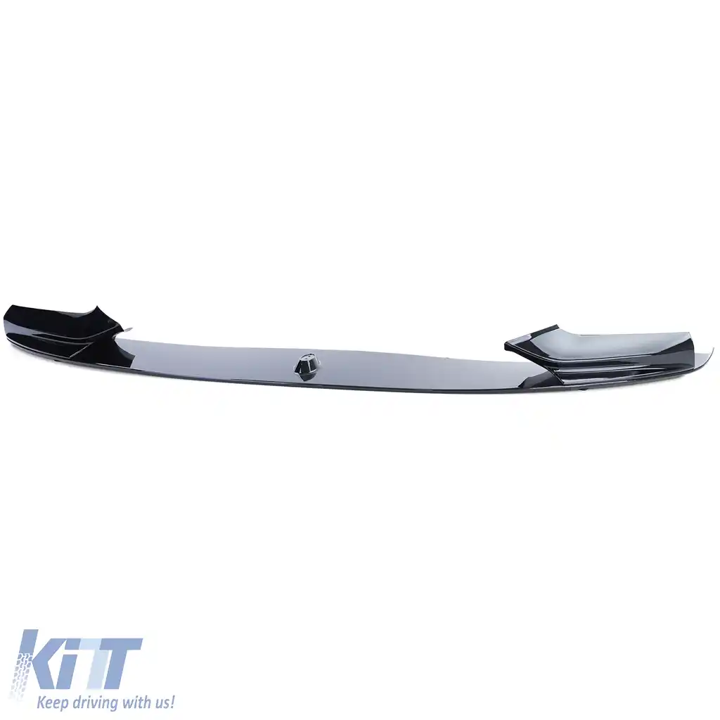 Spoiler lip față bara de protecție performanță aspect lucios potrivit pentru BMW F10 F11-image-6191731