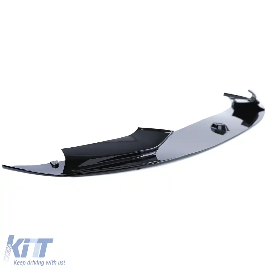 Spoiler lip față bara de protecție performanță aspect lucios potrivit pentru BMW F10 F11-image-6191733