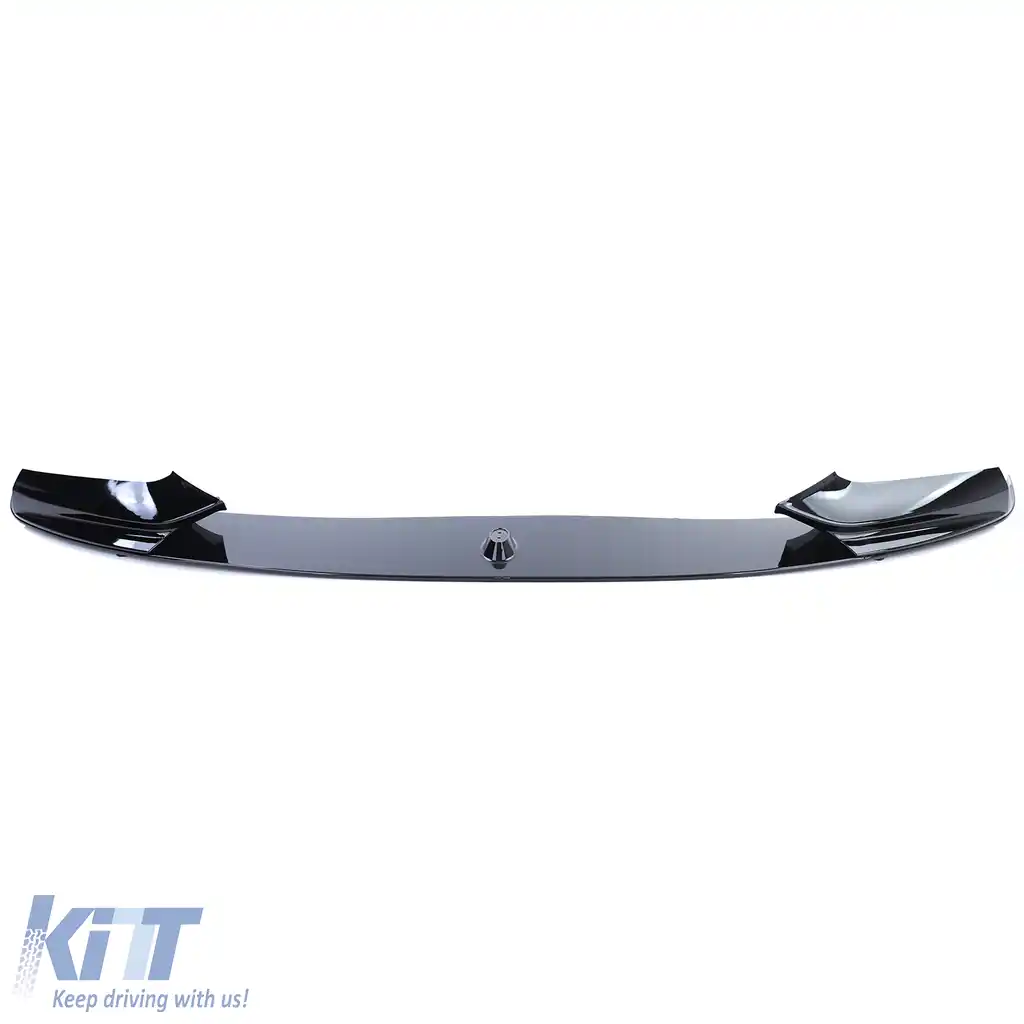 Spoiler lip față bara de protecție performanță aspect lucios potrivit pentru BMW F10 F11-image-6191734