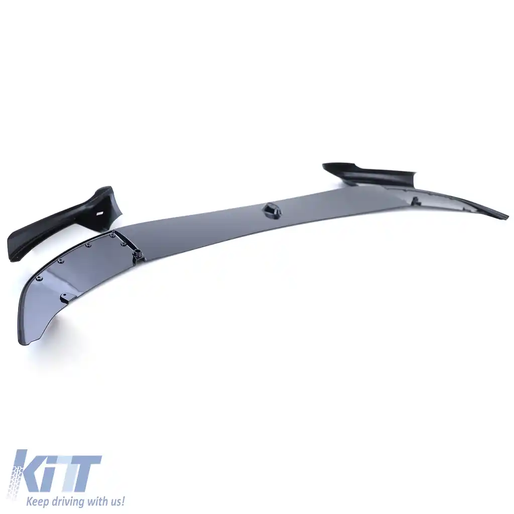 Spoiler lip față bara de protecție performanță aspect lucios potrivit pentru BMW F10 F11-image-6191736