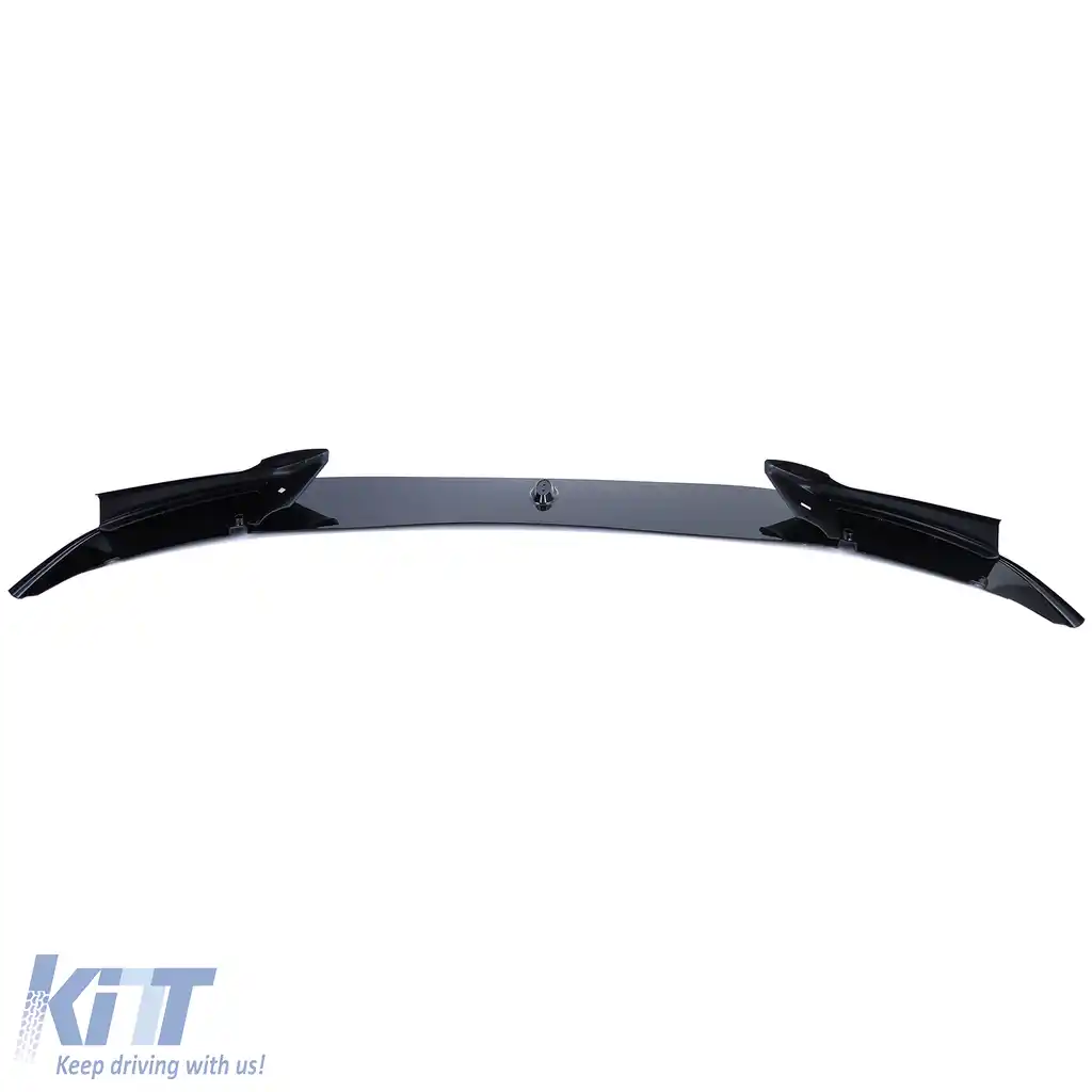 Spoiler lip față bara de protecție performanță aspect lucios potrivit pentru BMW F10 F11-image-6191738