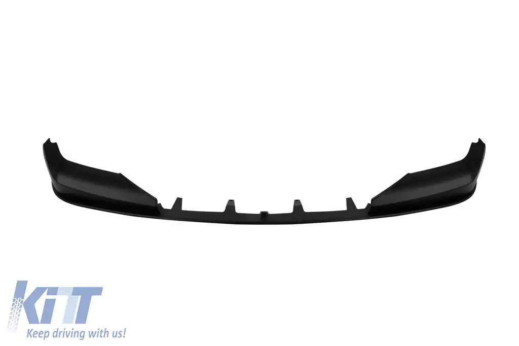 Spoiler M Performance Design Design potrivit pentru bara frontală M la BMW Seria 6 F06, F11, F12 2011-2018, negru mat
