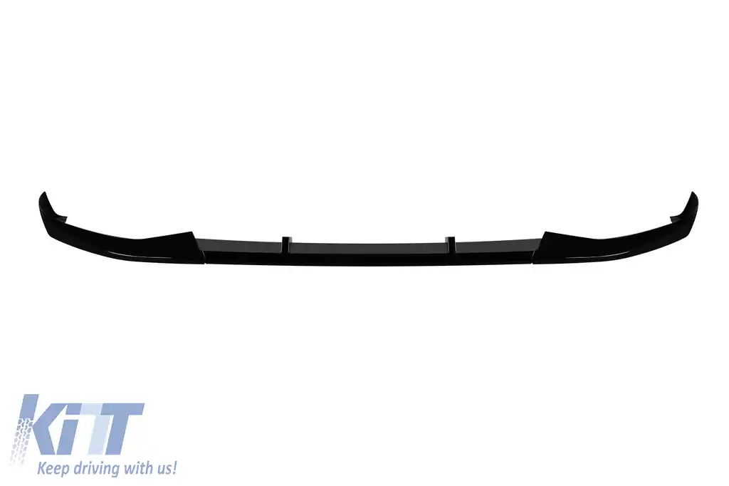Spoiler M Performance Design Design potrivit pentru bara M din față a BMW Seria 5 G30, G31 după 2021, lac negru