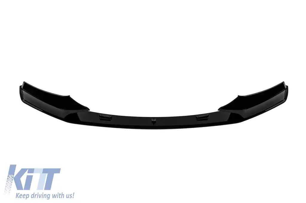 Spoiler M Performance Design Design potrivit pentru bara frontală M a BMW Seria 1 F20 2010-2015, lac negru
