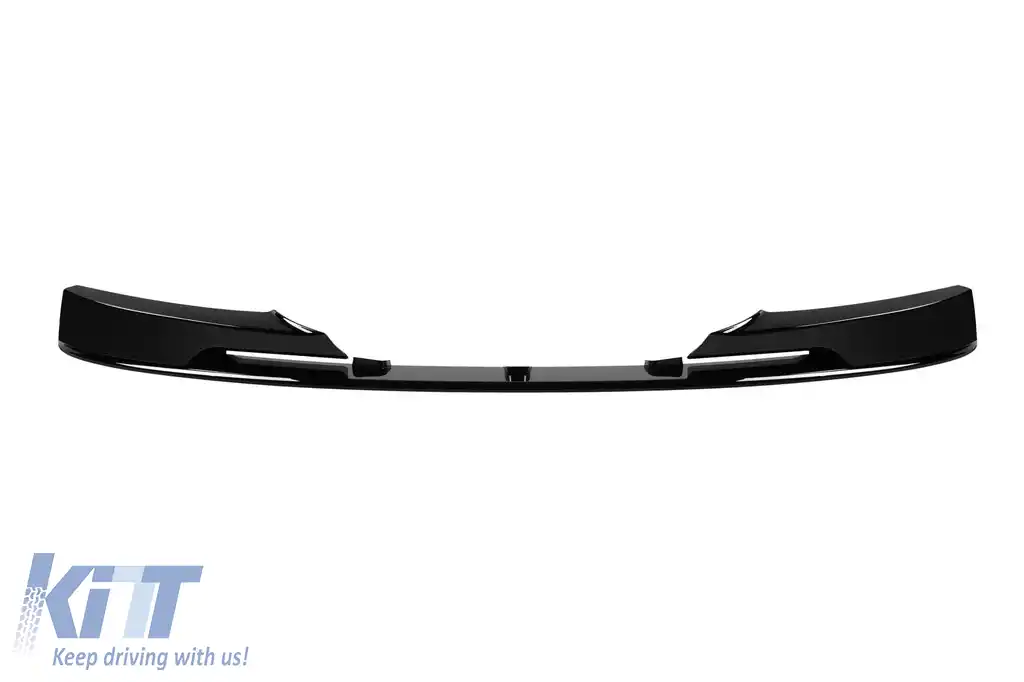 Spoiler M Performance Design Design potrivit pentru bara frontală M a BMW Seria 3 E90, E91 2008-2011, lac negru