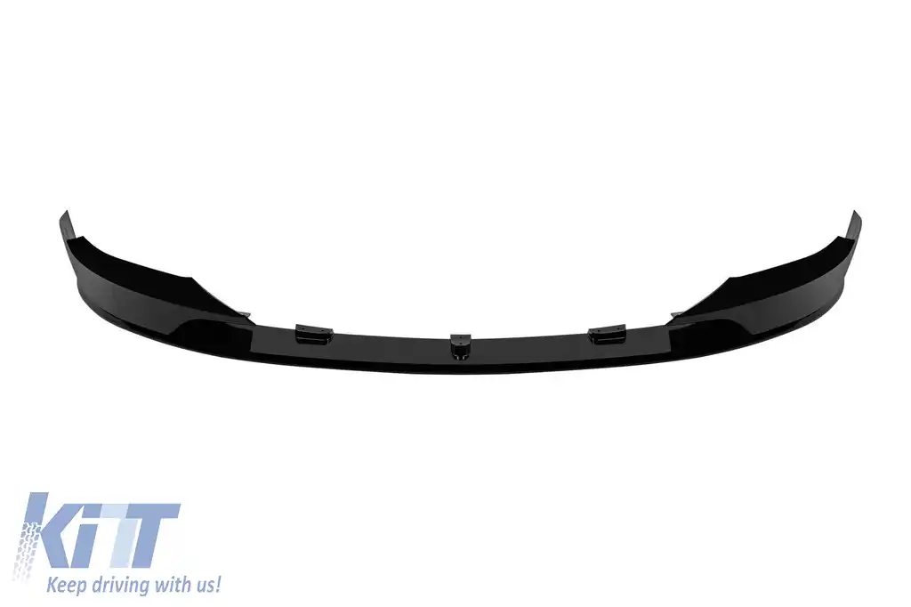 Spoiler M Performance Design Design potrivit pentru bara de protecție frontală M la BMW Seria 3 E92 2007-2009, lac negru