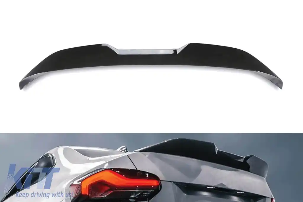 Spoiler M Performance Design Design potrivit pentru portbagaj pentru BMW Seria 2 G42 coupe după 2022, lac negru
