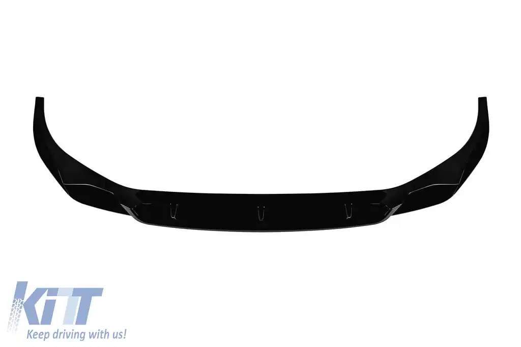 Spoiler M760 potrivit pentru bara de protecție frontală M a BMW Seria 7 G11, G12 2019-2021, lac negru