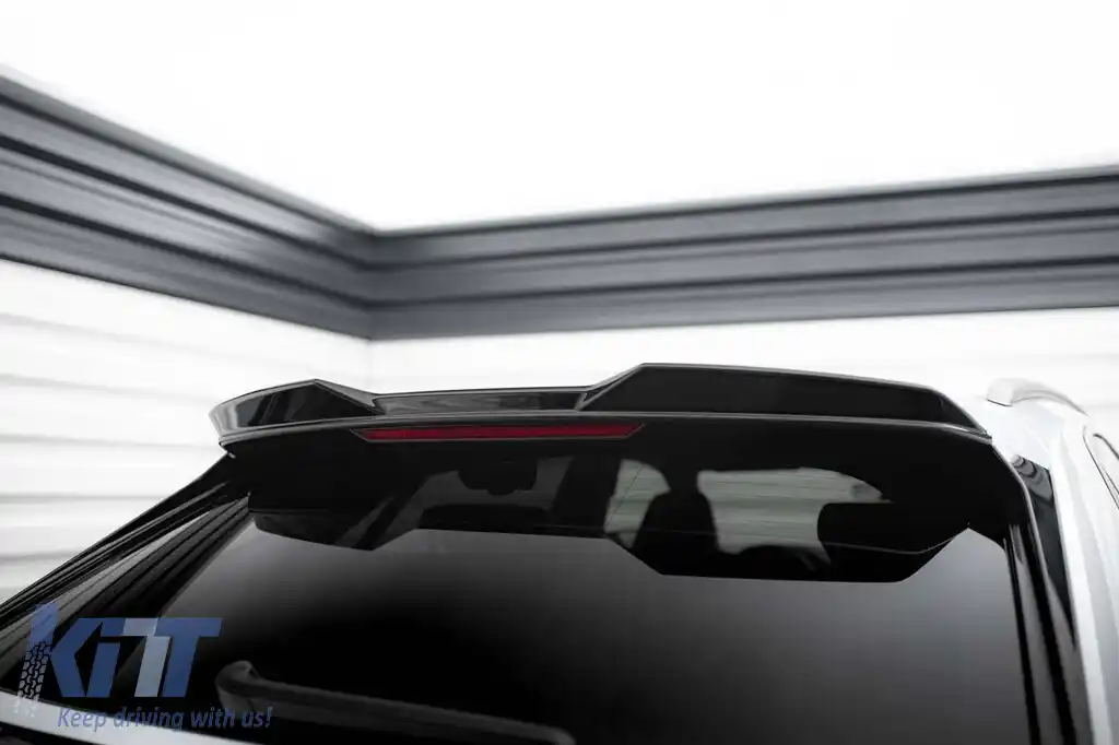 Spoiler Maxton Design pentru acoperișul Audi SQ8, Q8 S-Line 2018-2023, lac negru-image-6140620
