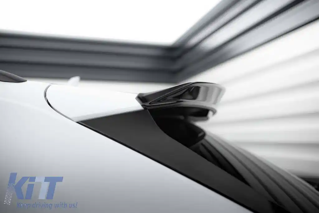 Spoiler Maxton Design pentru acoperișul Audi SQ8, Q8 S-Line 2018-2023, lac negru-image-6140622
