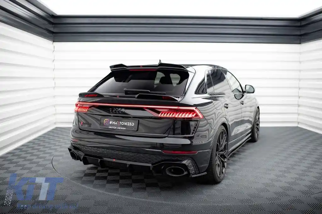 Spoiler Maxton Design pentru acoperișul Audi RSQ8 după 2019, lac negru-image-6235833