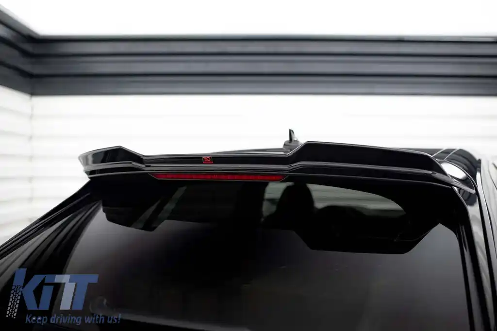 Spoiler Maxton Design pentru acoperișul Audi RSQ8 după 2019, lac negru-image-6235834