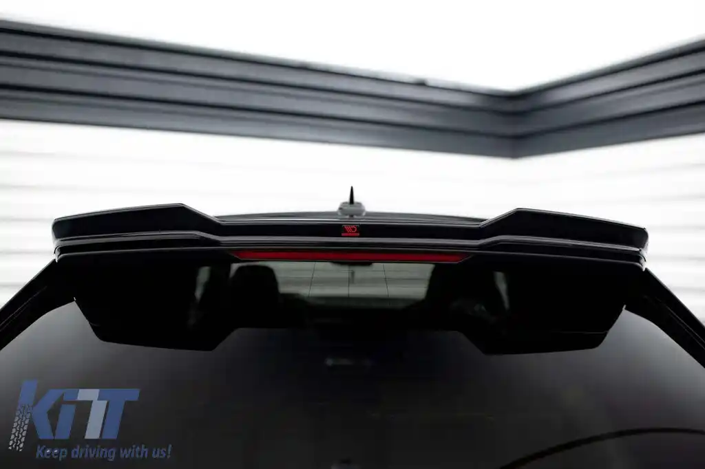 Spoiler Maxton Design pentru acoperișul Audi RSQ8 după 2019, lac negru-image-6235835