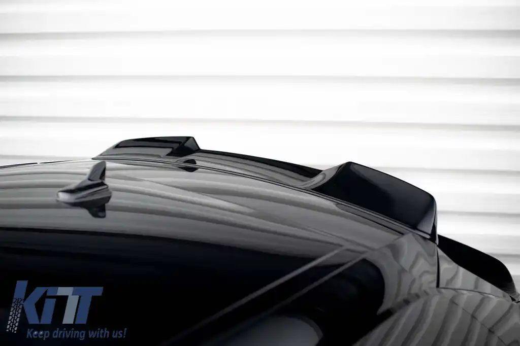 Spoiler Maxton Design pentru acoperișul Audi RSQ8 după 2019, lac negru-image-6235836